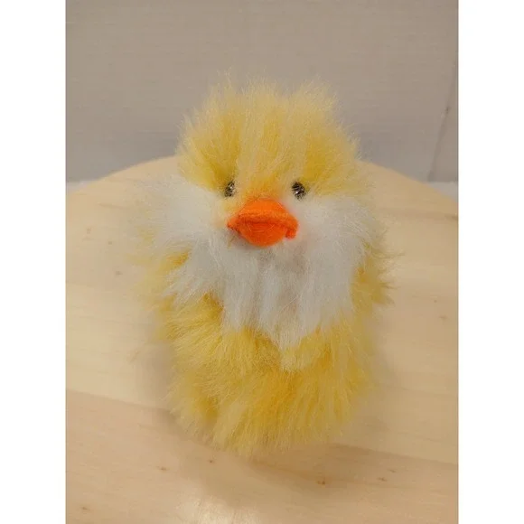 Russ Waddles Duck Chick Plush Yellow 5 Inch Stuffed Animal Toy Fuzzy - Picture 2 of 9
